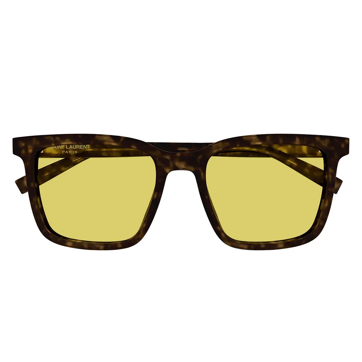 Saint Laurent Sunglasses Sl 500 008 Brown/Yellow Men