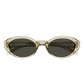 Saint Laurent Sunglasses Sl 567 003 Beige/Gray Unisex