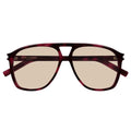 Saint Laurent Sunglasses Sl 596 Dune 003 Brown/Smoky Brown Women