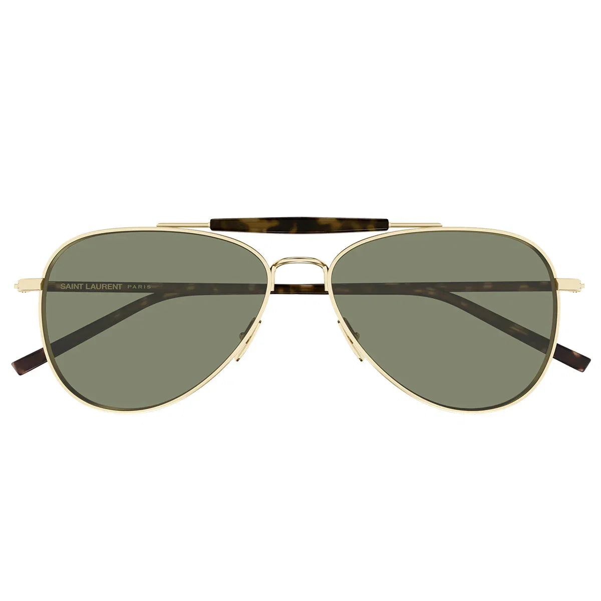 Saint Laurent Sunglasses Sl 864 003 Gold Brown/Green Unisex