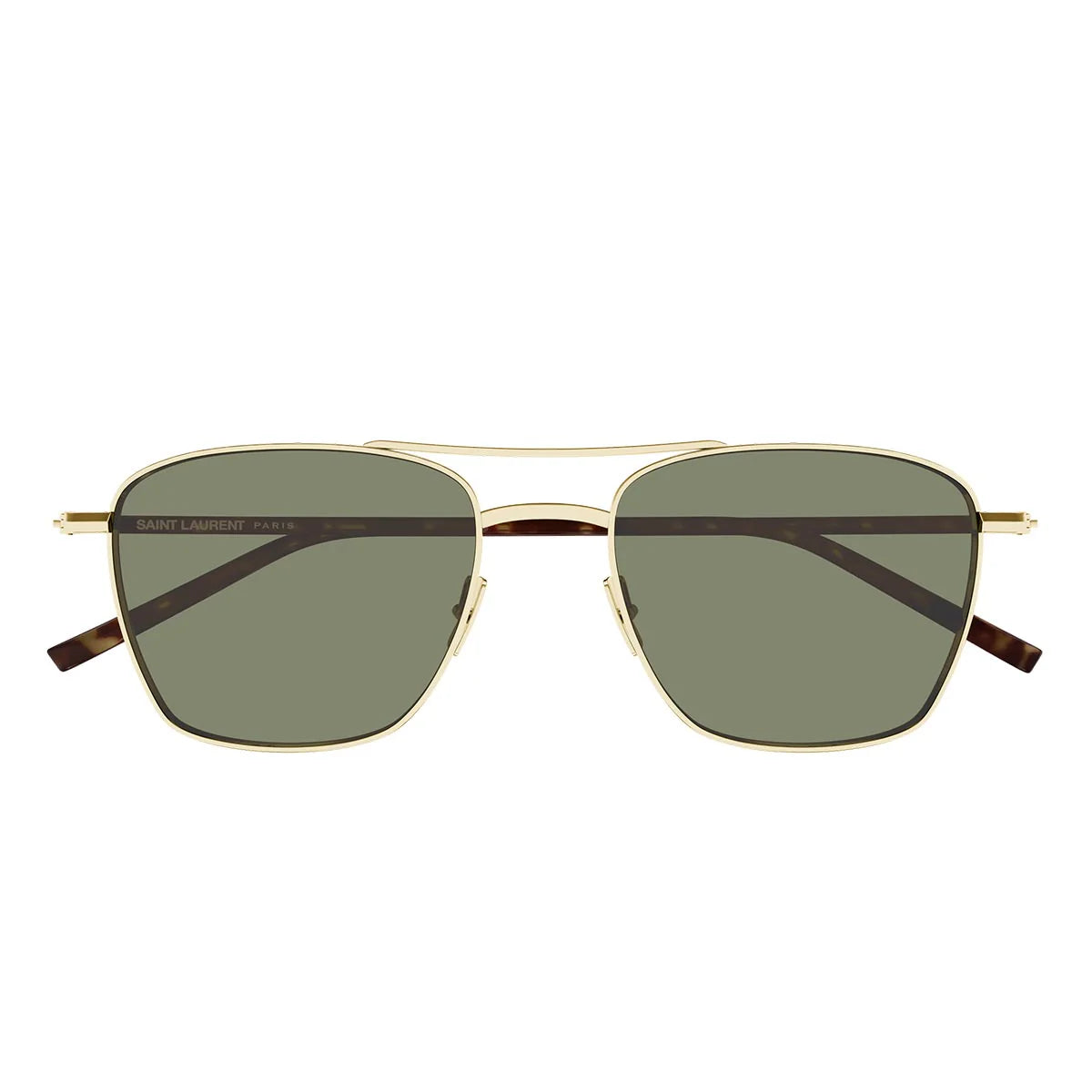 Saint Laurent Sunglasses Sl 866 003 Gold Brown/Green Unisex