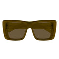 Saint Laurent Sunglasses Sl 900 Howl 004 Brown/Brown Women