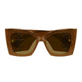 Saint Laurent Sunglasses Sl M119 Blaze Crystal 002 Brown/Brown Women