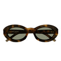 Saint Laurent Sunglasses Sl M136 002 Brown/Green Women