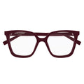 Saint Laurent Prescription Glasses Sl 910 003 Burgundy/Transparent Women
