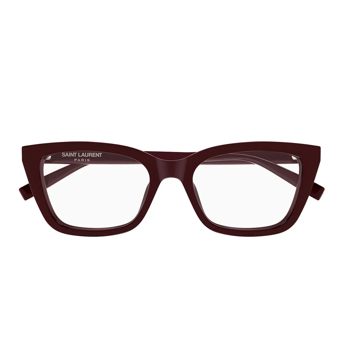 Saint Laurent Eyeglasses Sl 911 003 Burgundy/Transparent Women