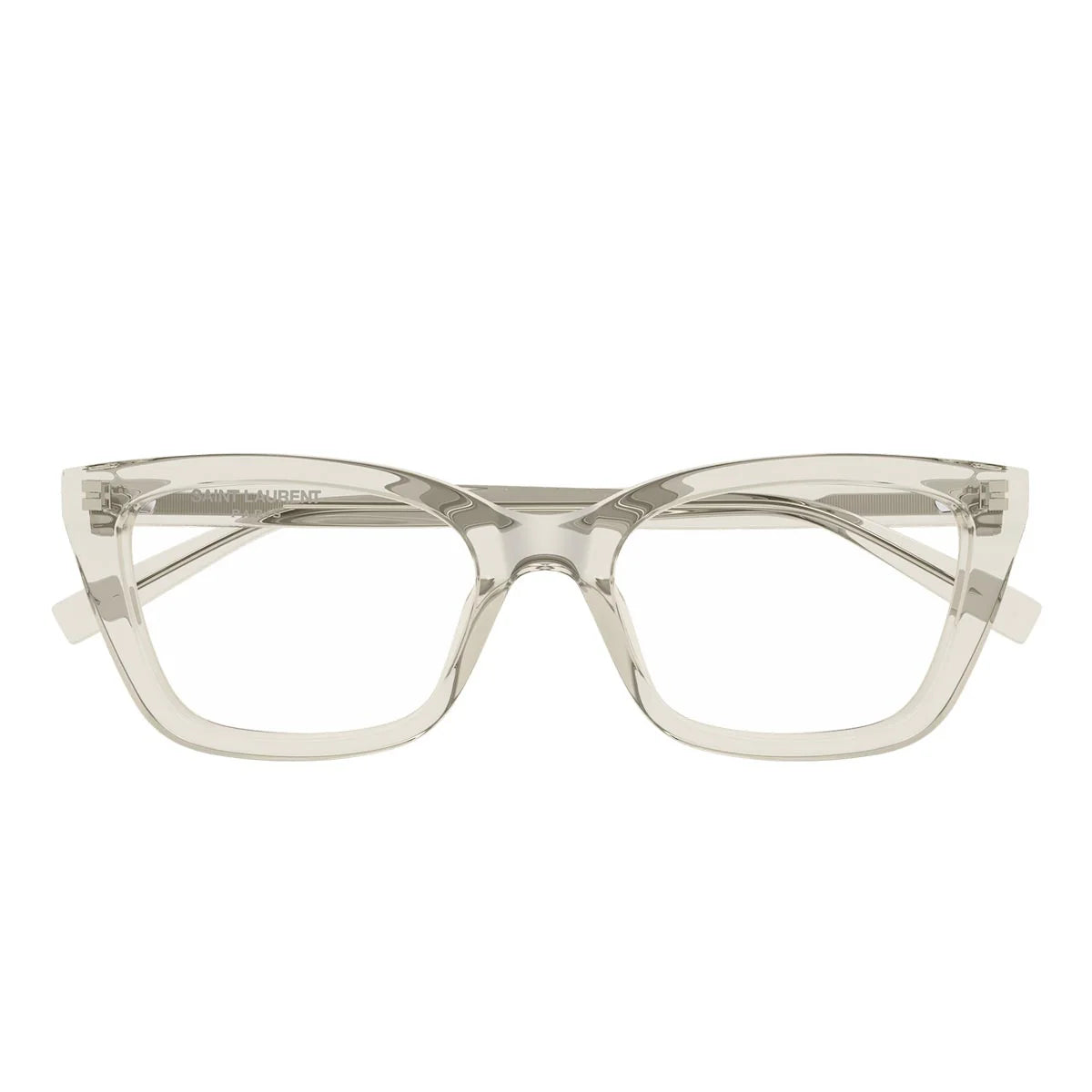 Saint Laurent Eyeglasses Sl 911 004 Beige/Transparent Women