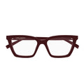 Saint Laurent Eyeglasses Sl 912 003 Burgundy/Transparent Women
