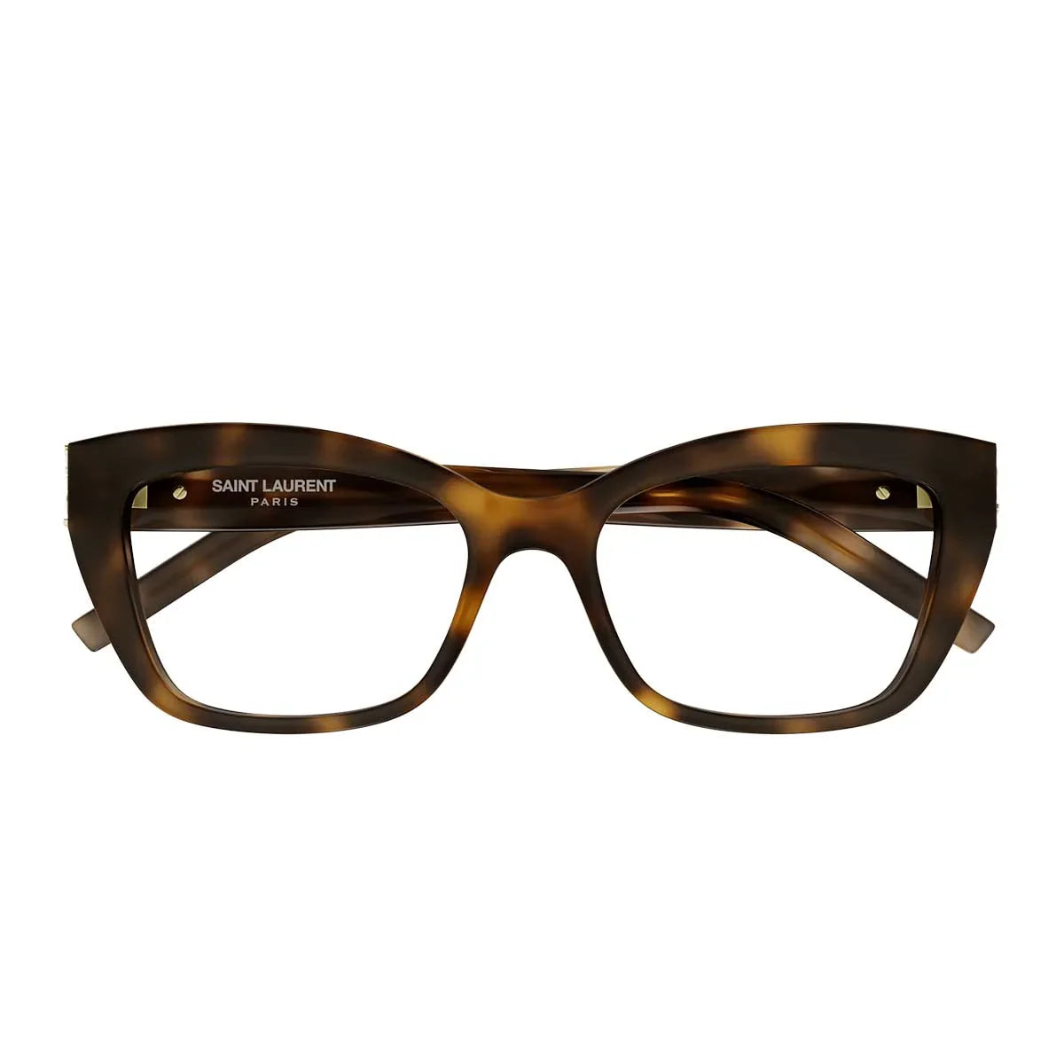Saint Laurent Prescription Glasses Sl M117 002 Brown/Transparent Women