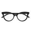 Saint Laurent Prescription Glasses Sl M164 001 Black/Transparent Women