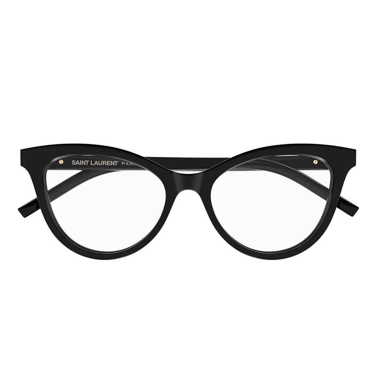Saint Laurent Prescription Glasses Sl M164 001 Black/Transparent Women