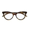 Saint Laurent Prescription Glasses Sl M164 003 Brown/Transparent Women