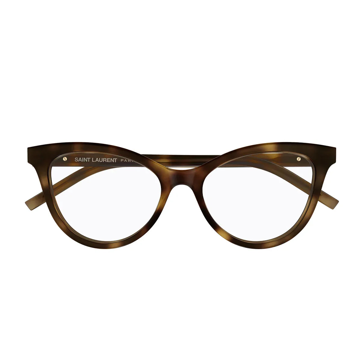 Saint Laurent Prescription Glasses Sl M164 003 Brown/Transparent Women