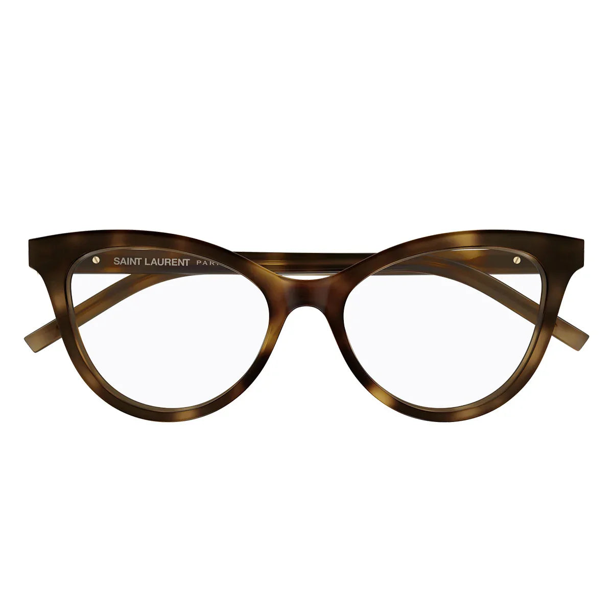Saint Laurent Prescription Glasses Sl M164 009 Brown/Transparent Women