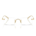 Tiffany & Co. Prescription Glasses Tf1177 Kb 6220 Pale Gold Plated/Transparent Unisex