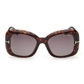 Tom Ford Sunglasses Ft1348 52 K Sandra Brown/Roviex Gradient Women’s