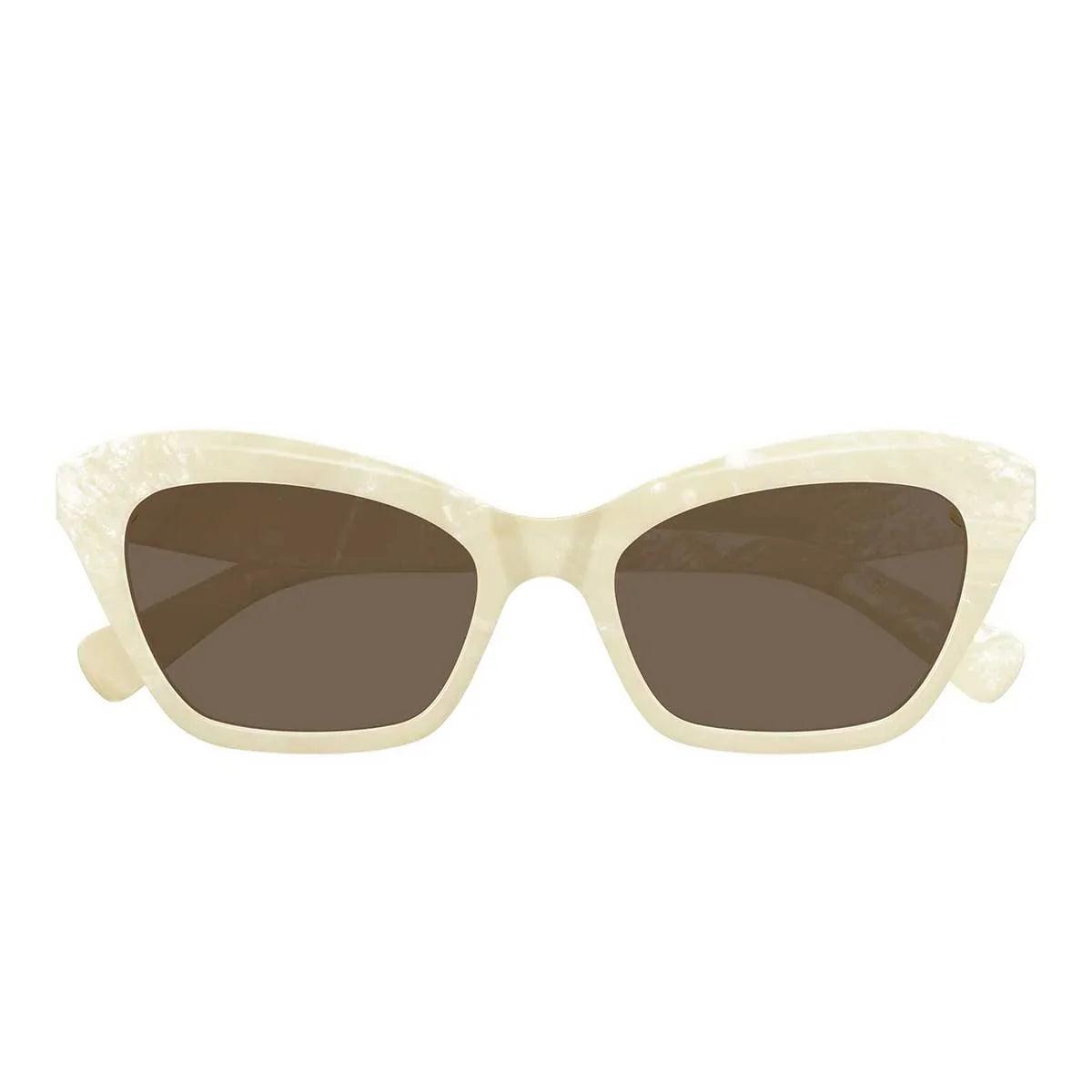 Valentino Sunglasses Vg0009 S 003 Ivory/Brown Women