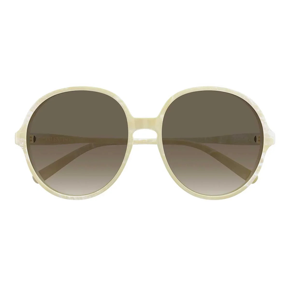 Valentino Sunglasses Vg0017 S 004 Ivory/Brown Women