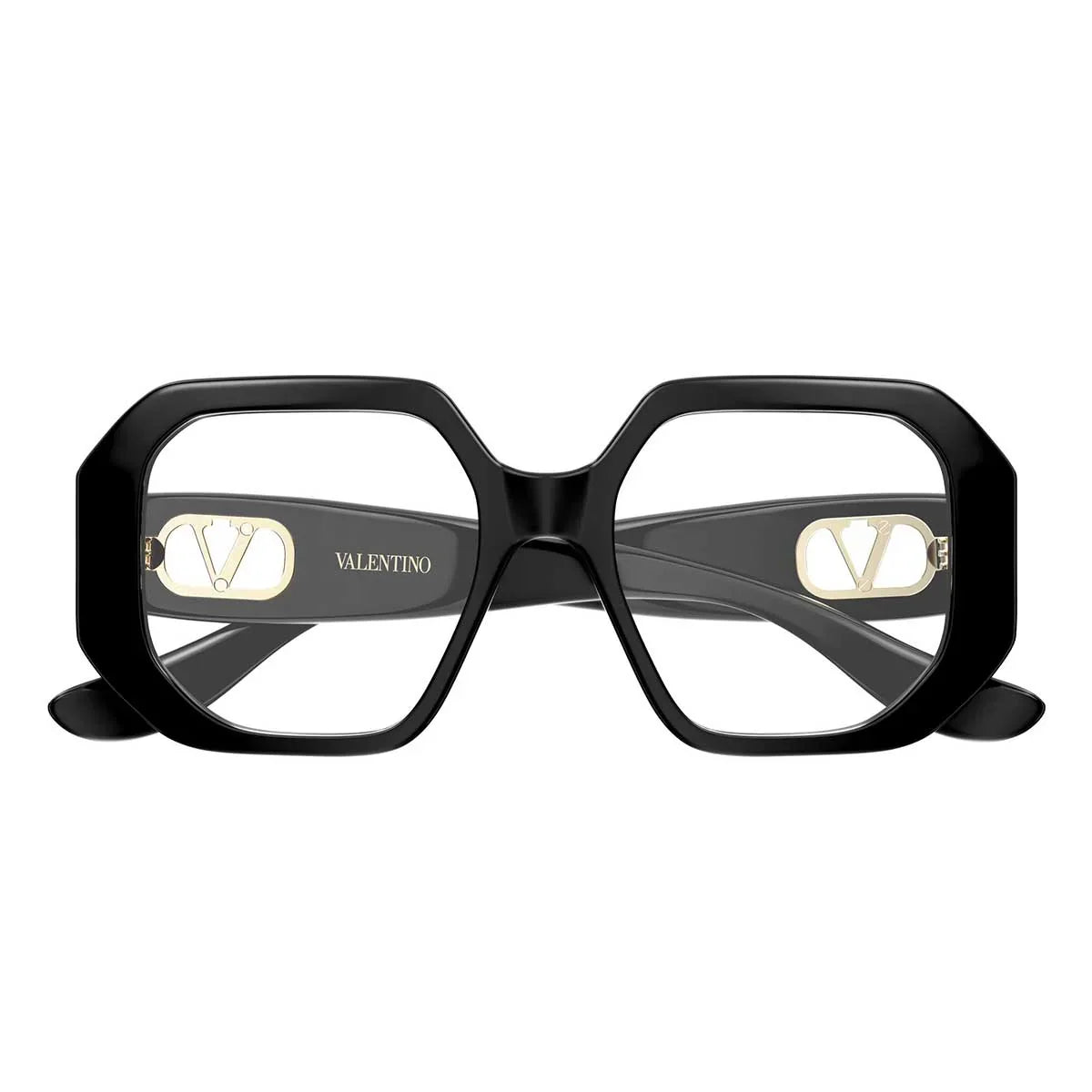 Valentino Eyeglasses Vg0003 O 001 Black/Transparent Women