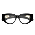 Valentino Eyeglasses Vg0004 O 001 Black/Transparent Women