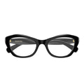 Valentino Eyeglasses Vg0012 O 001 Black/Transparent Women