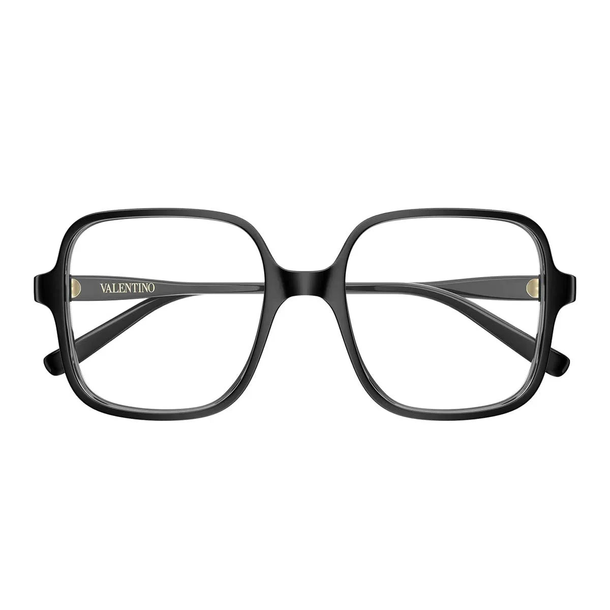 Valentino Eyeglasses Vg0021 O 001 Black/Transparent Women