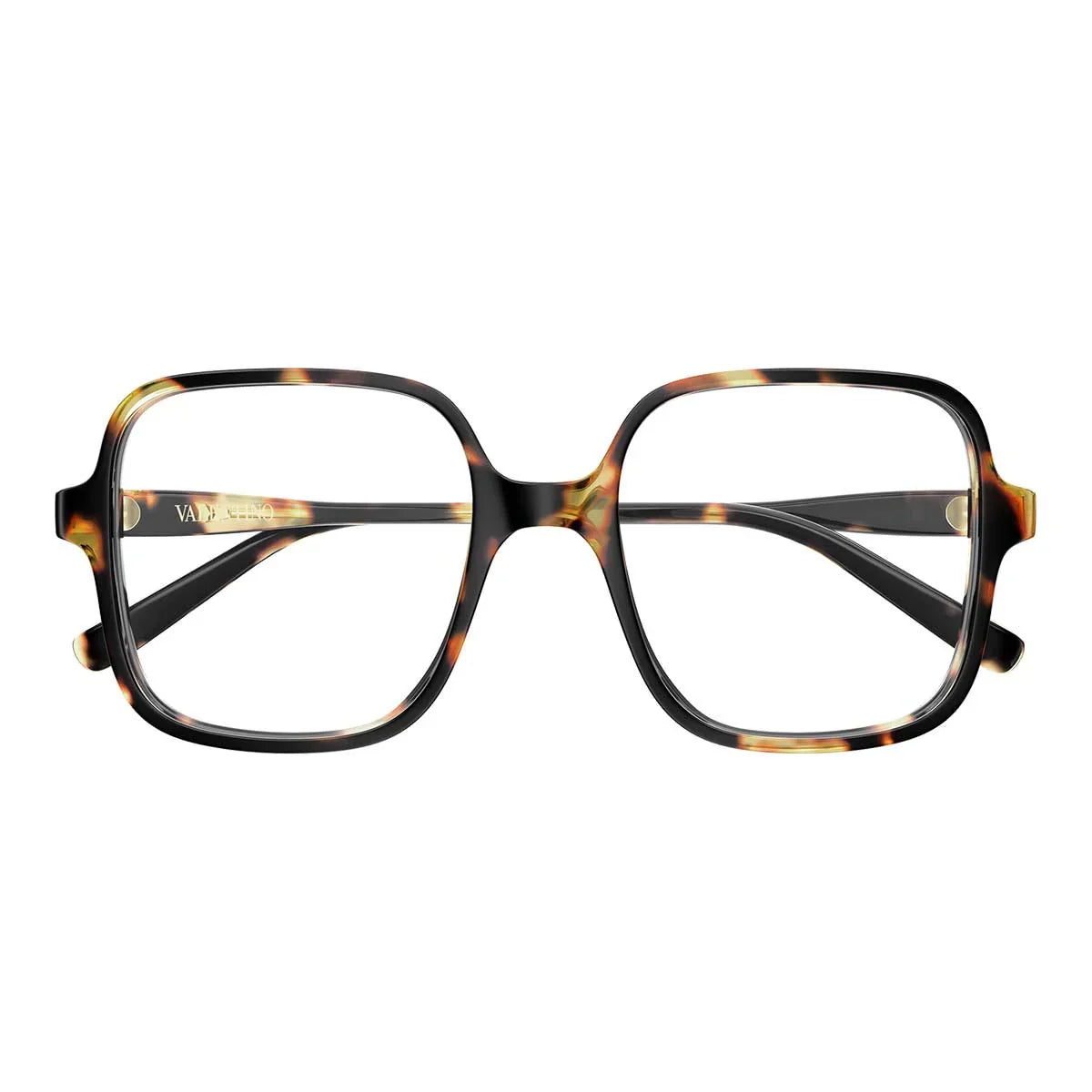 Valentino Eyeglasses Vg0021 O 002 Brown/Transparent Women
