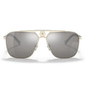 Versace Sunglasses Ve2238 12526 G Gold/Light Gray Unisex