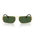 Versace Sunglasses Ve2257 100271 Gold/Dark Green Unisex