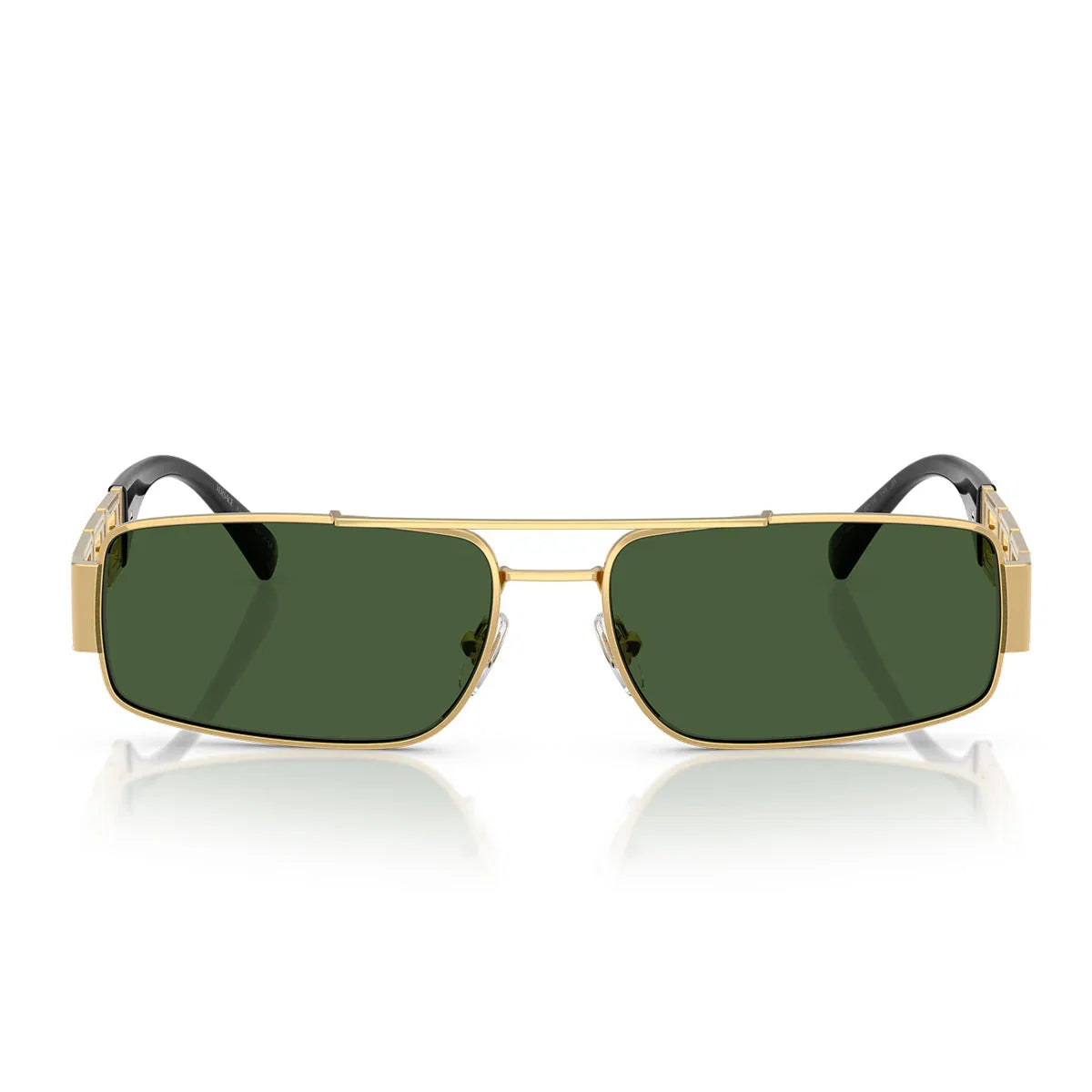 Versace Sunglasses Ve2257 100271 Gold/Dark Green Unisex
