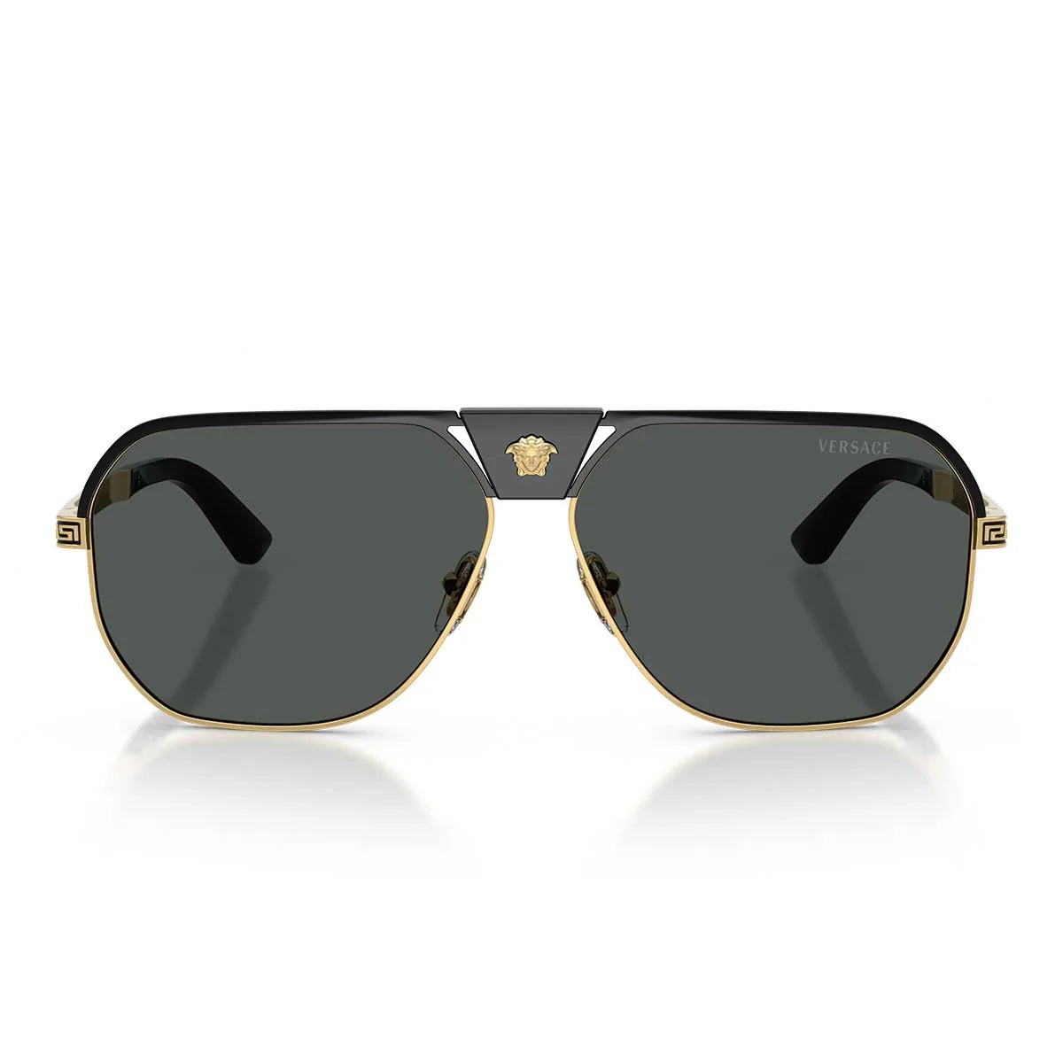 Versace Sunglasses Ve2294 100287 Gold/Dark Gray Men