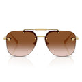 Versace Sunglasses Ve2296 100213 Gold/Brown Gradient Women