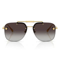 Versace Sunglasses Ve2296 100284 Gold/Smoky Gray Women