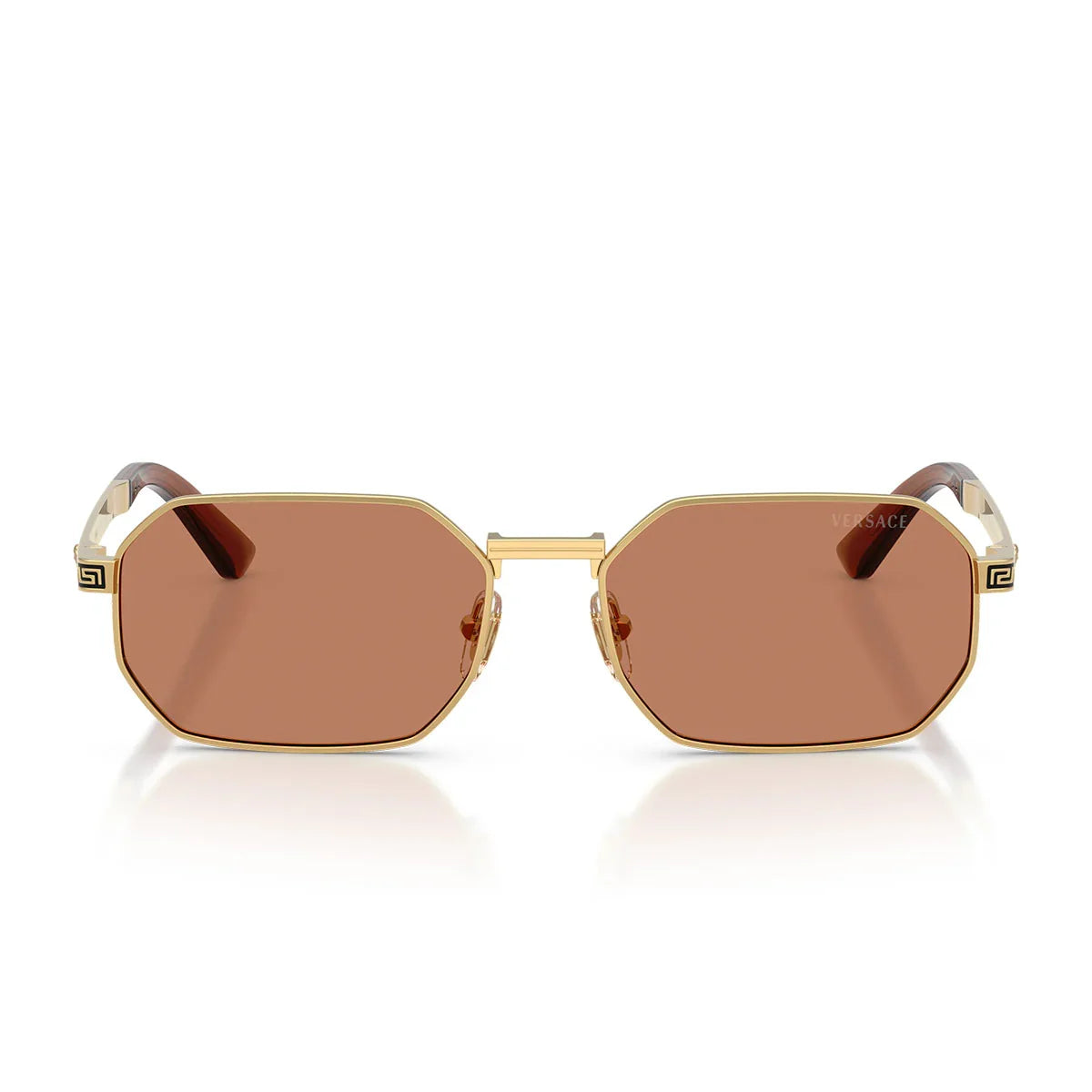 Versace Sunglasses Ve2297 100273 Gold/Brown Men