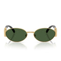 Versace Sunglasses Ve2299 100271 Gold/Dark Green Men
