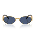 Versace Sunglasses Ve2299 100280 Gold/Dark Blue Men