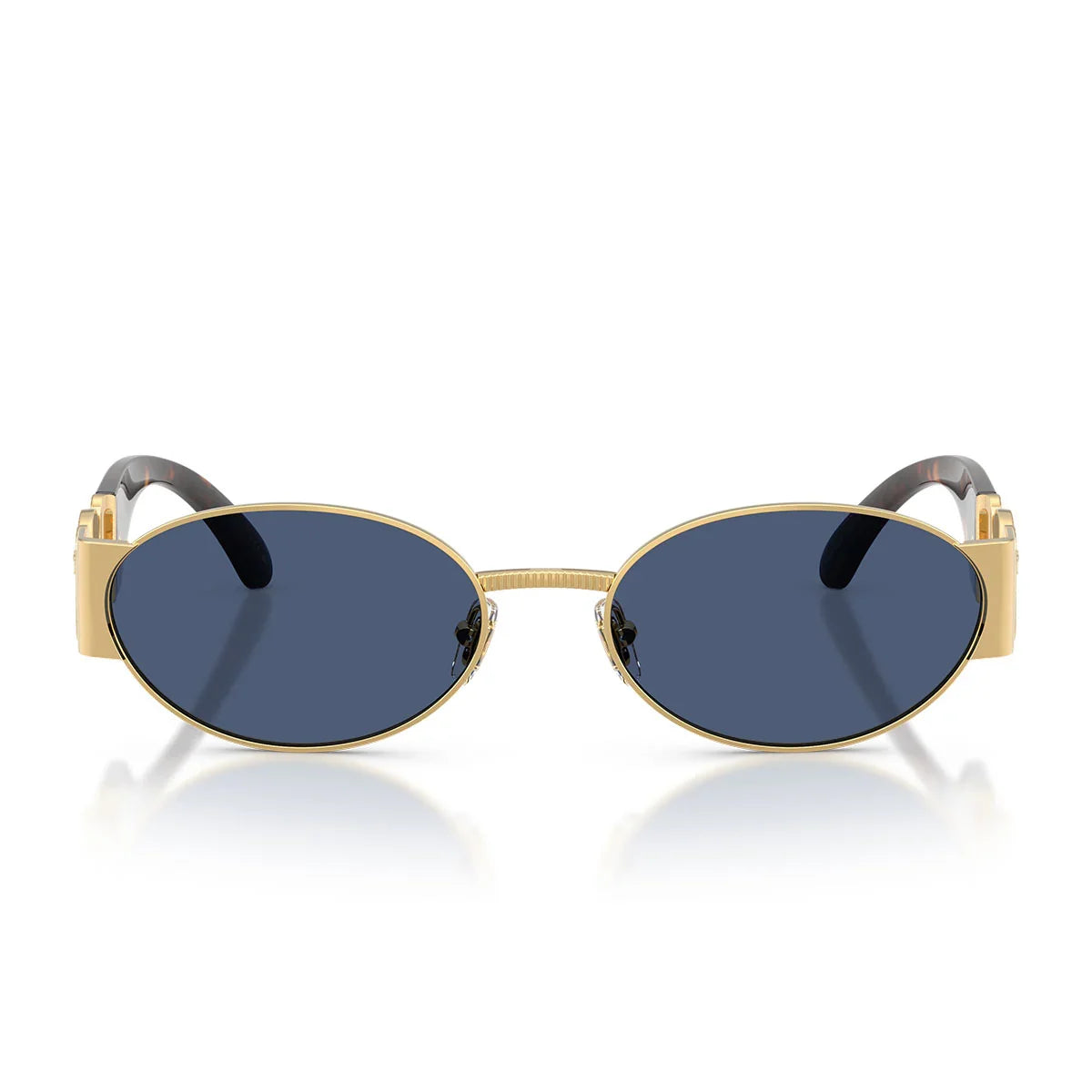 Versace Sunglasses Ve2299 100280 Gold/Dark Blue Men