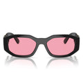 Versace Sunglasses Ve4361 Gb1/84 Biggie Black/Pink Unisex