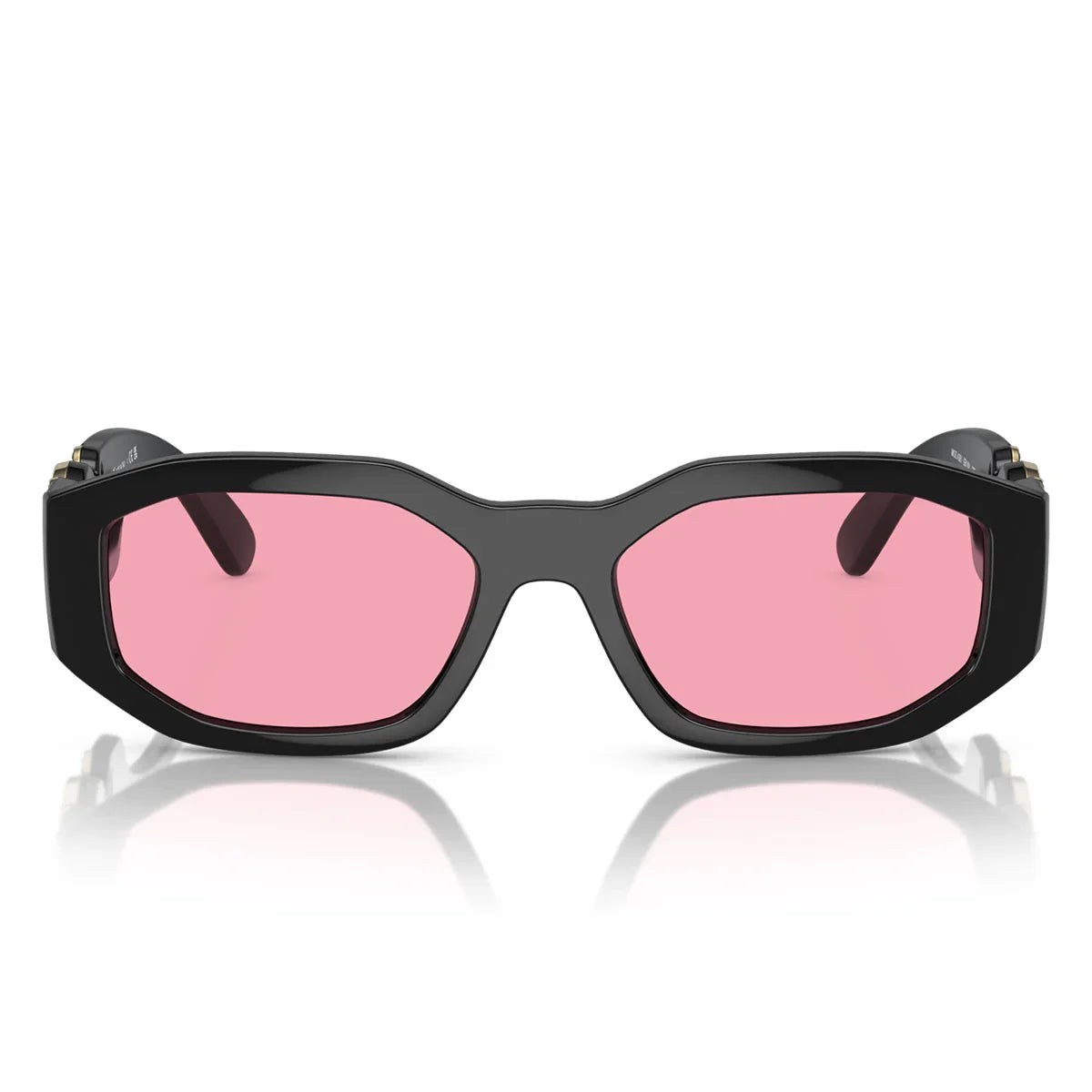 Versace Sunglasses Ve4361 Gb1/84 Biggie Black/Pink Unisex