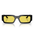 Versace Sunglasses Ve4506 U Gb1/85 Black/Yellow Men