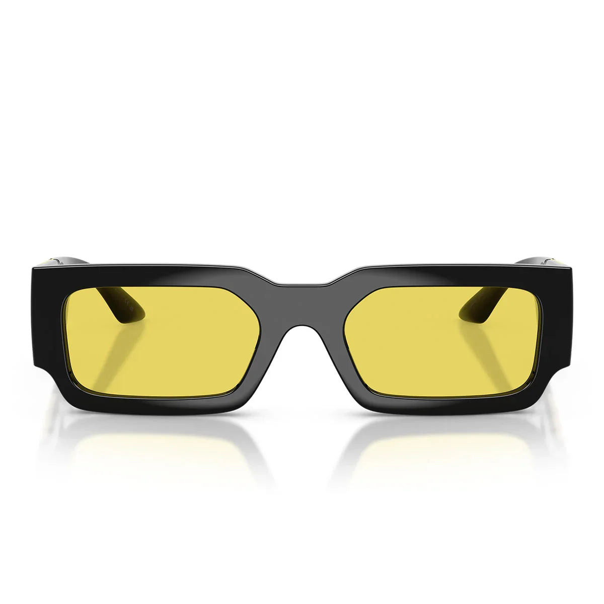Versace Sunglasses Ve4506 U Gb1/85 Black/Yellow Men