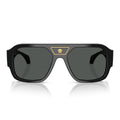 Versace Sunglasses Ve4508 U Gb1/87 Black/Dark Gray Men