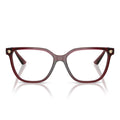 Versace Prescription Glasses Ve3388 U 5538 Cherry Red/Transparent Women