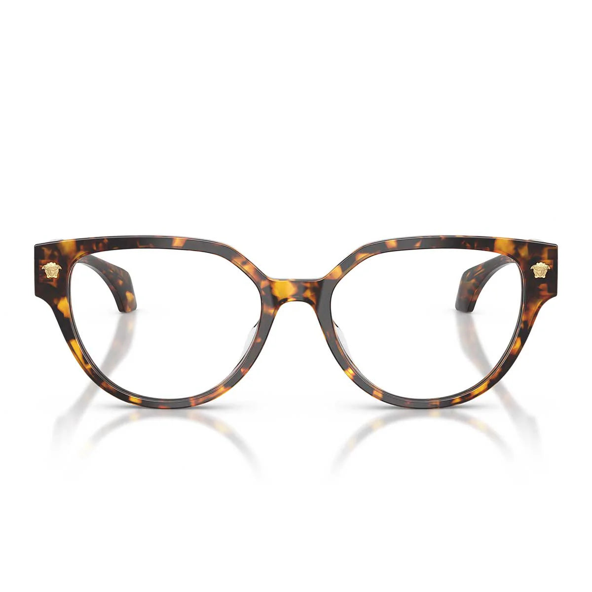 Versace Prescription Glasses Ve3394 D 5514 Brown/Transparent Women