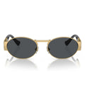 Versace Sunglasses Ve2264 100287 Gold/Dark Gray Unisex