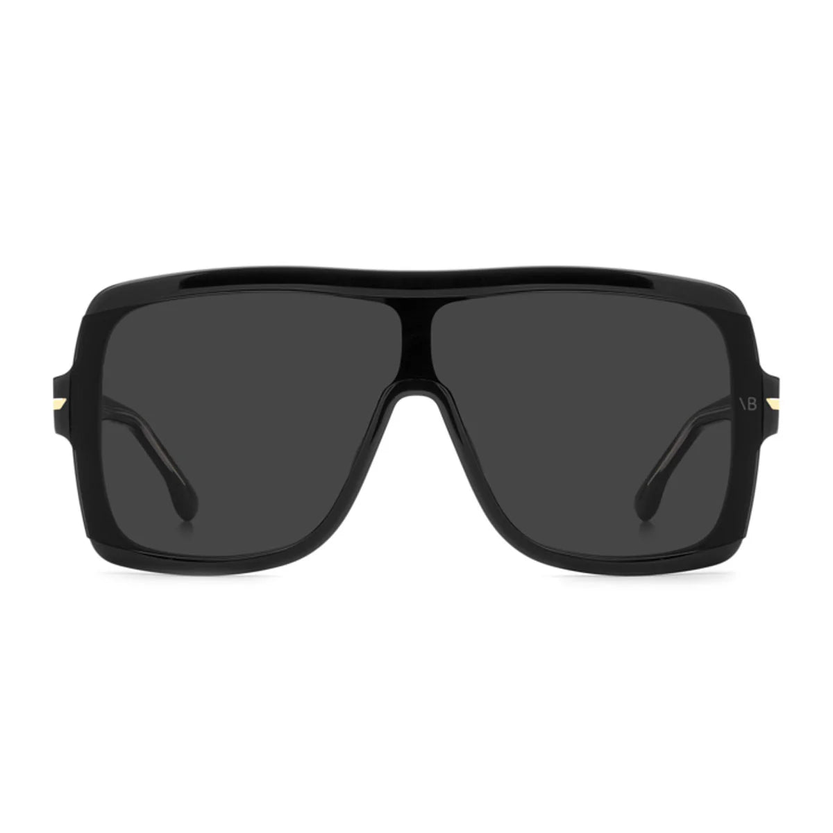Victoria Beckham Sunglasses Vb 7003/S 807 Ir Black/Dark Gray Women