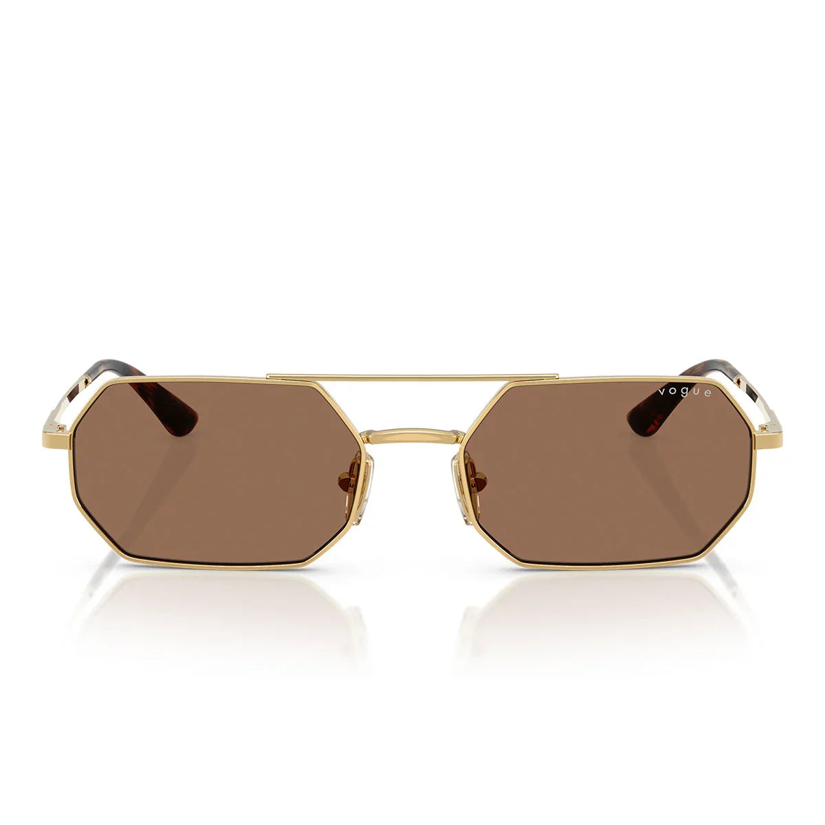 Vogue Sunglasses Vo4329 S 280/73 Gold/Dark Brown Women