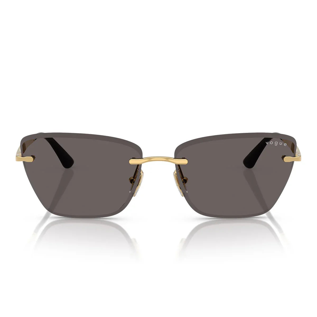Vogue Sunglasses Vo4332 S 280/87 Gold/Smoke Gray Women