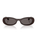 Vogue Sunglasses Vo5582 S 225287 Solid Brown/Smoke Black Women