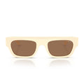 Vogue Sunglasses Vo5694 Su 316773 Ivory/Dark Brown Women